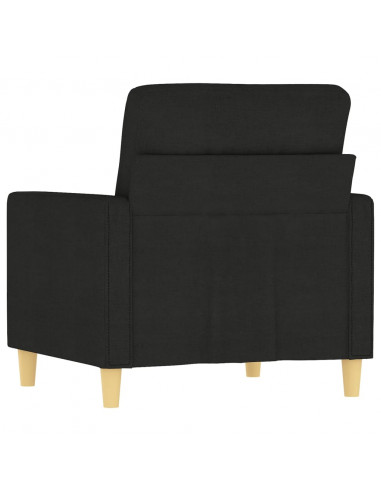 Poltrona Nera 60 cm in Tessuto