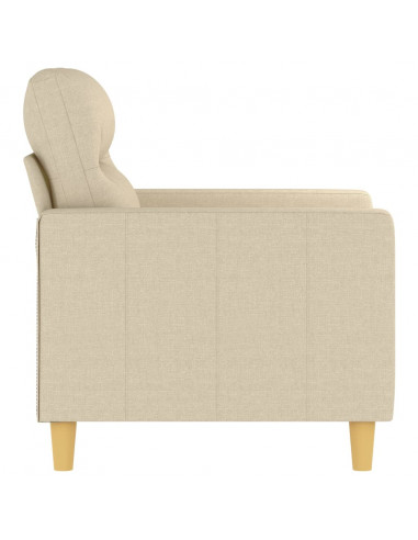 Poltrona Crema 60 cm in Tessuto