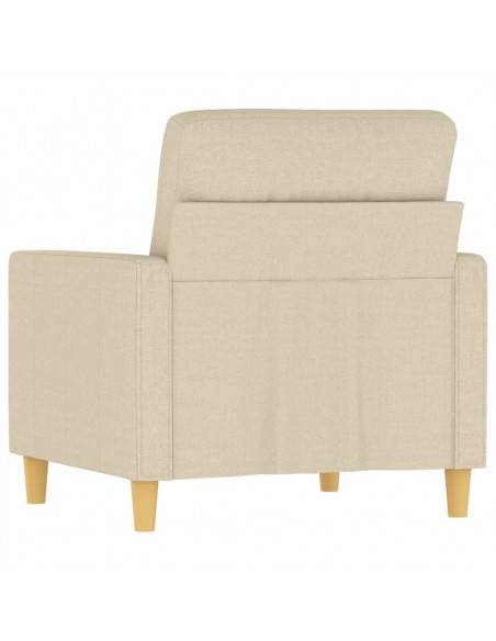 Poltrona Crema 60 cm in Tessuto