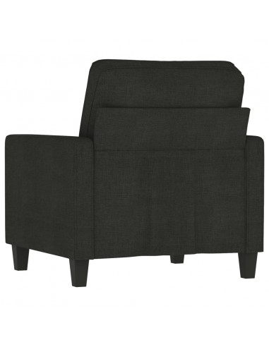 Poltrona Nera 60 cm in Tessuto