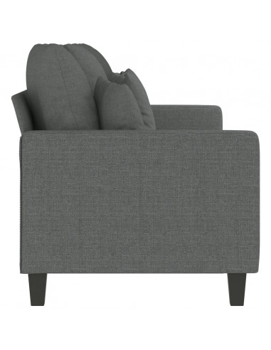 Divano a 3 Posti Grigio Chiaro 180 cm in Tessuto