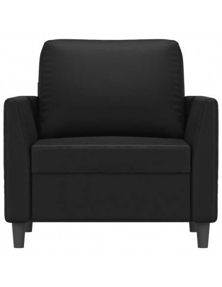 Poltrona Nera 60 cm in Similpelle