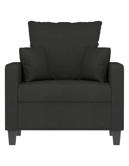 Poltrona Nera 60 cm in Tessuto
