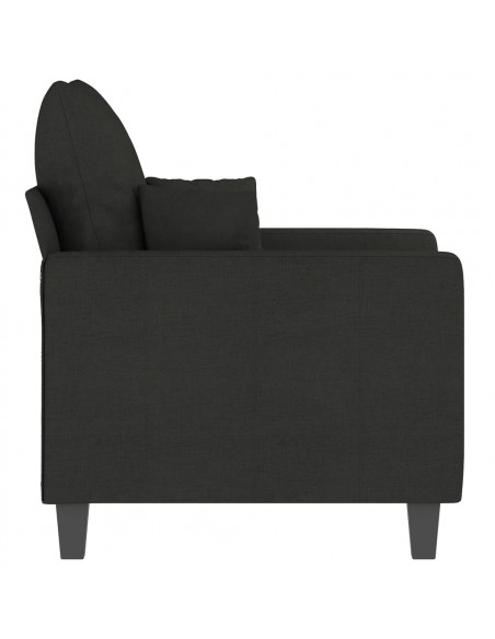 Poltrona Nera 60 cm in Tessuto