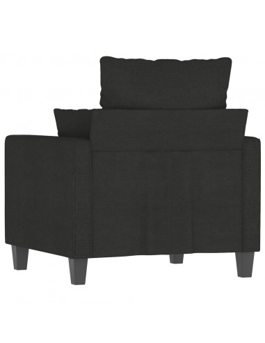 Poltrona Nera 60 cm in Tessuto