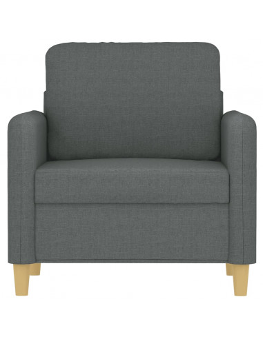 Poltrona Grigio Scuro 60 cm in Tessuto