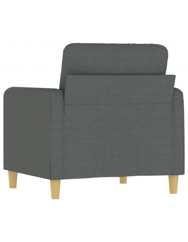 Poltrona Grigio Scuro 60 cm in Tessuto