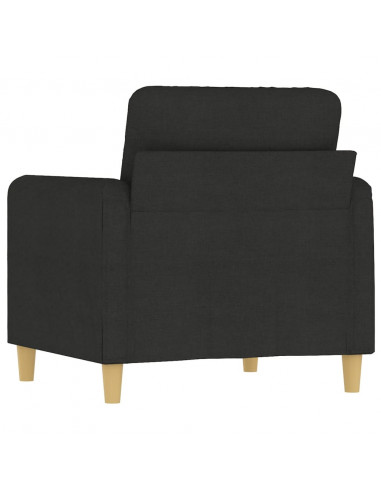 Poltrona Nera 60 cm in Tessuto