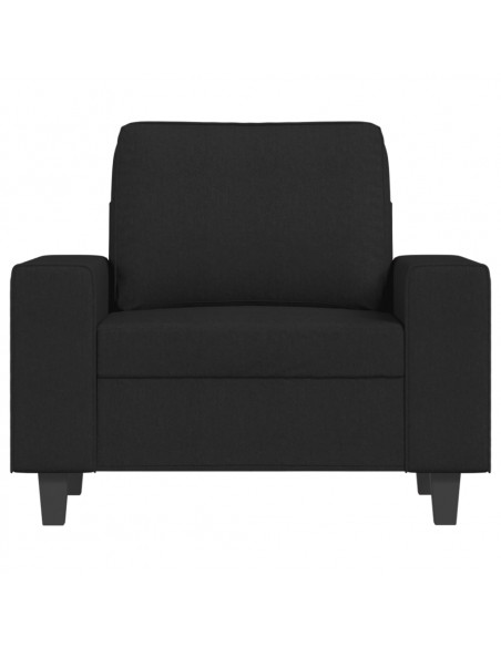 Poltrona Nera 60 cm in Tessuto