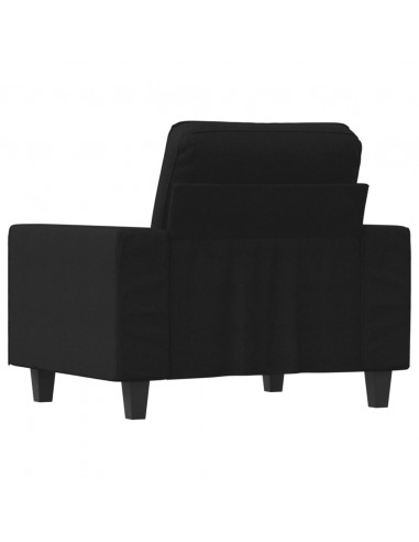 Poltrona Nera 60 cm in Tessuto