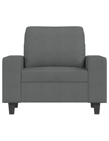 Poltrona Grigio Scuro 60 cm in Tessuto