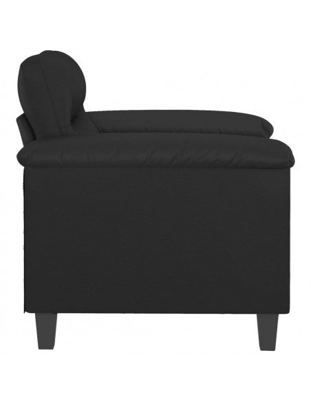 Poltrona Nera 60 cm in Similpelle