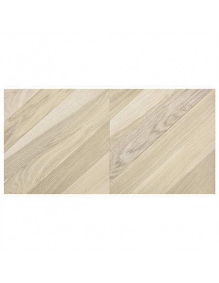 Listoni Pavimenti Adesivi 20 pz in PVC 1,86 m² Beige a Strisce