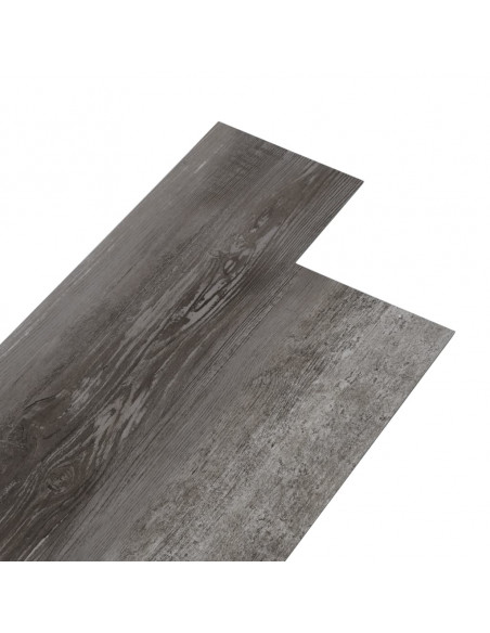 Listoni Autoadesivi in PVC 5,21 m² 2 mm Legno a Strisce