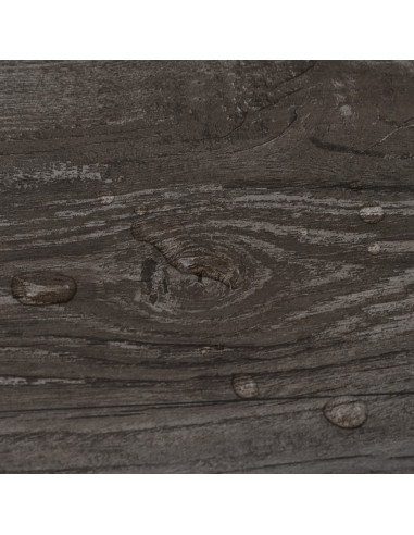 Listoni Autoadesivi in PVC 5,21 m² 2 mm Legno a Strisce