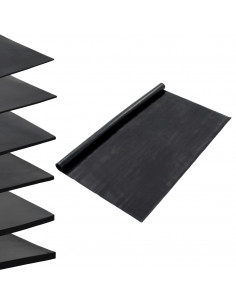 Tappetino Antiscivolo in Gomma 1,2x5 m 1 mm Liscio 2