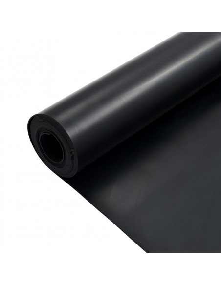 Tappetino Antiscivolo in Gomma 1,2x5 m 2 mm Liscio