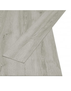 Listoni Pavimenti Autoadesivi 4,46 m² 3 mm in PVC Grigio Chiaro 2