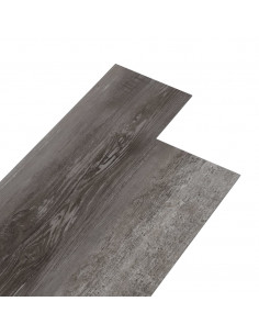 Listoni Pavimento in PVC 4,46 m² 3 mm Autodesivi Legno a Strisce 2