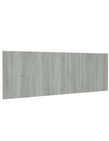 Testiera Letto Grigio Sonoma 240x1,5x80 cm Legno Ingegnerizzato
