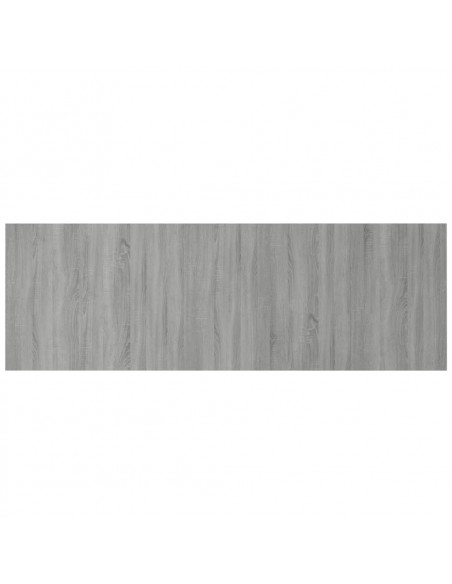 Testiera Letto Grigio Sonoma 240x1,5x80 cm Legno Ingegnerizzato