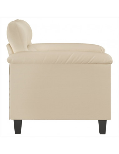 Poltrona Crema 60 cm in Microfibra