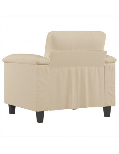 Poltrona Crema 60 cm in Microfibra