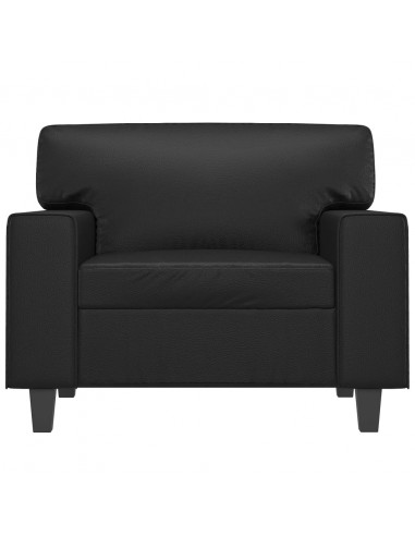 Poltrona Nera 60 cm in Similpelle