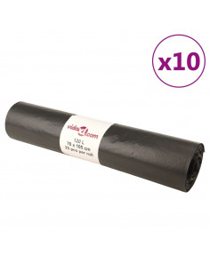 Sacchetti per Cestini 250 pz Neri 120 L 2