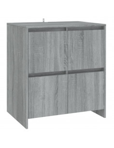 Credenza Grigio Sonoma 70x41x75 cm in Truciolato 2