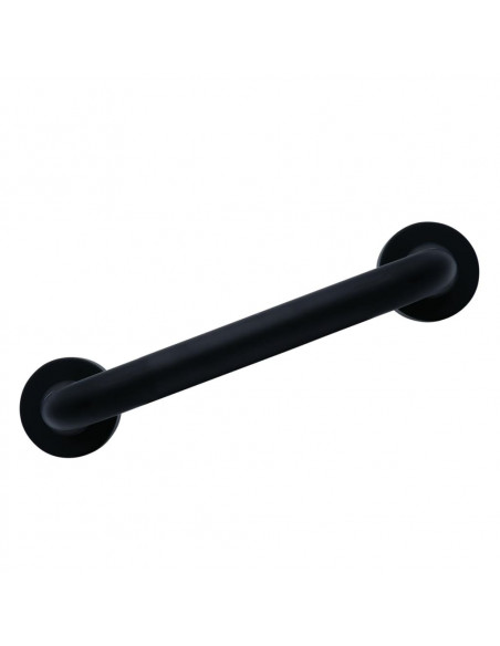 RIDDER Maniglione di Sicurezza 30 cm Nero in Alluminio