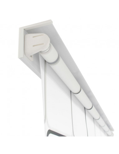 Tenda a Rullo per Doccia 100x240 cm Quadrati