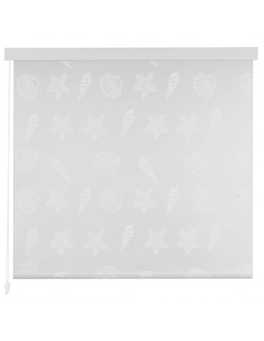 Tenda a Rullo per Doccia 100x240 cm Stella Marina