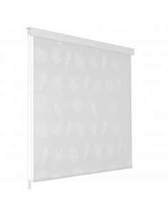 Tenda a Rullo per Doccia 80x240 cm Stella Marina 2