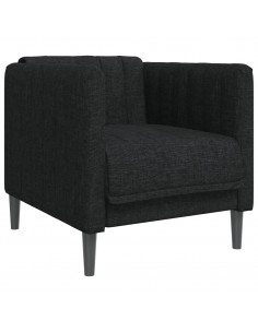 Poltrona Nera in Tessuto 2