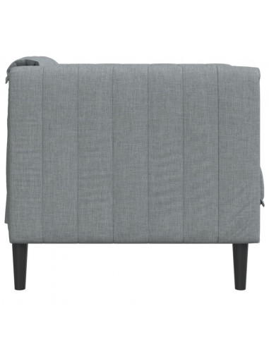 Poltrona Grigio Chiaro in Tessuto