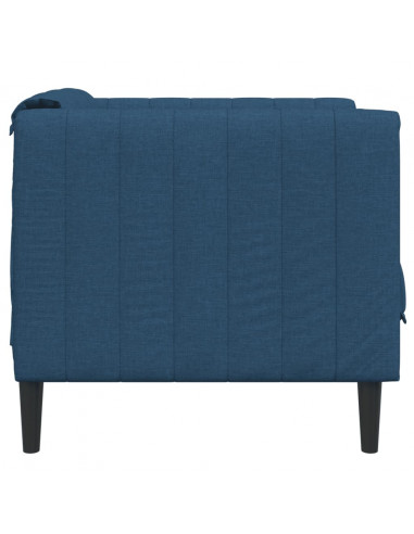 Poltrona Blu in Tessuto