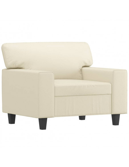 Poltrona Crema 60 cm in Similpelle