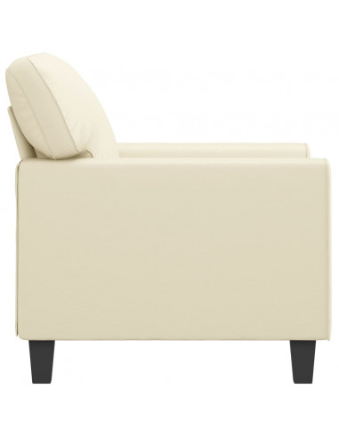 Poltrona Crema 60 cm in Similpelle