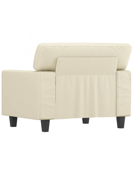 Poltrona Crema 60 cm in Similpelle