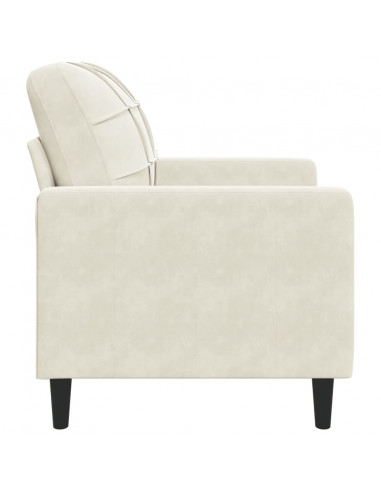 Poltrona Crema 60 cm Velluto