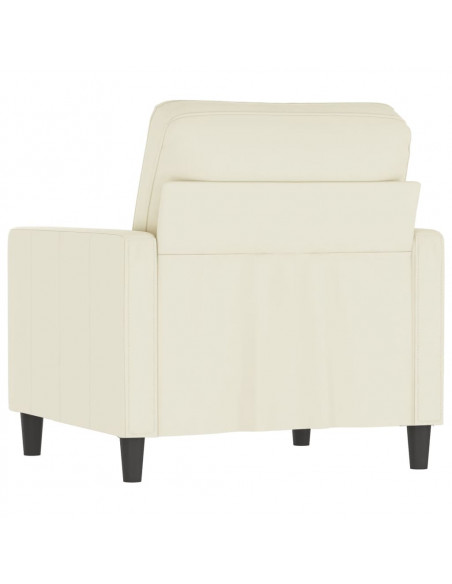 Poltrona Crema 60 cm Velluto