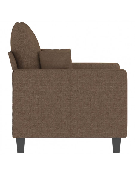 Poltrona Marrone 60 cm in Tessuto