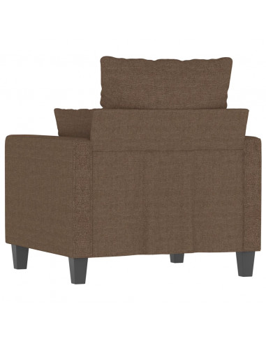 Poltrona Marrone 60 cm in Tessuto