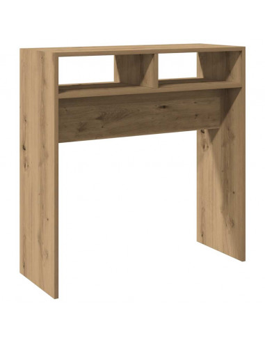 Tavolo Consolle Rovere Artigianale 78x30x80 cm in Truciolato