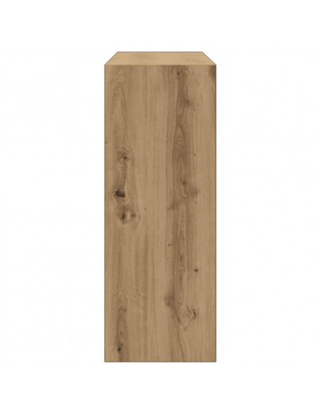 Tavolo Consolle Rovere Artigianale 78x30x80 cm in Truciolato