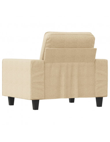 Poltrona Crema 60 cm in Tessuto