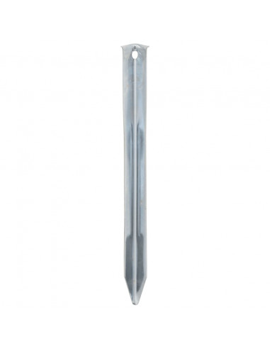 Picchetti per Tenda 24 pz 22 cm Ø20 mm in Acciaio Zincato