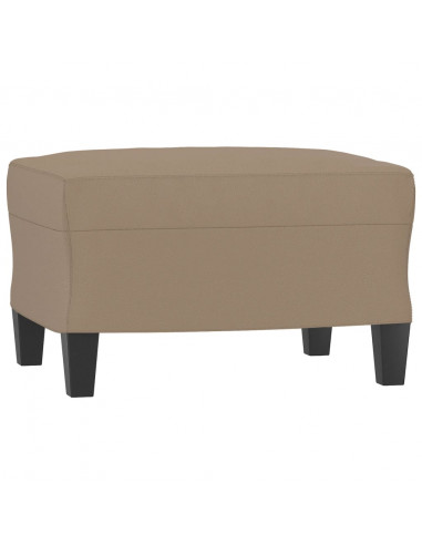 Set di Divani 3 pz con Cuscini cappuccino in Similpelle