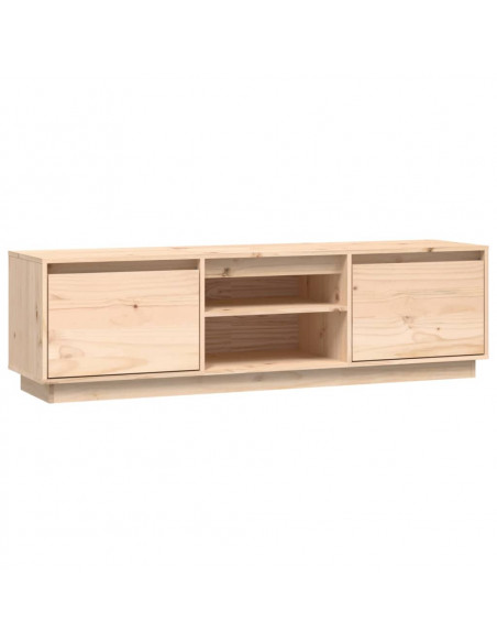 Mobile Porta TV 140x35x40 cm in Legno Massello di Pino